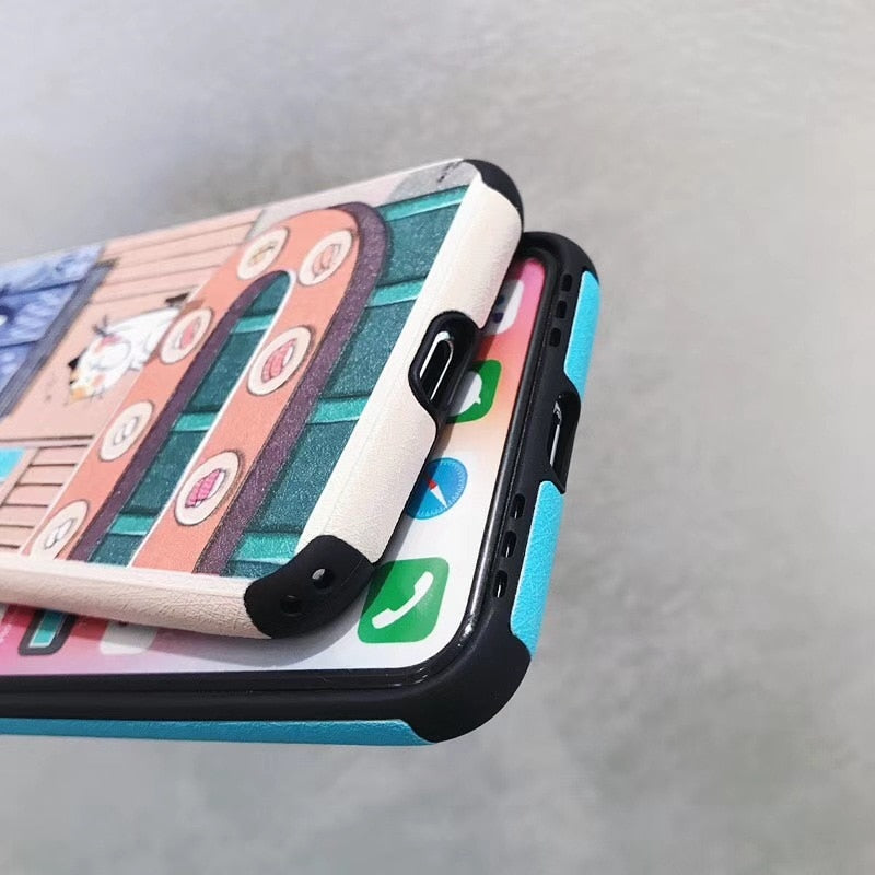 Japanese Cat Art Case