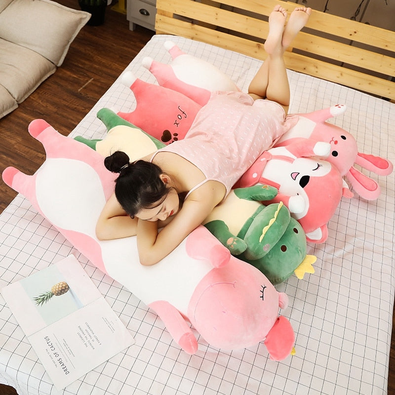 Kawaii Animal Body-Pillow (7 VARIANTS, 3 SIZES)