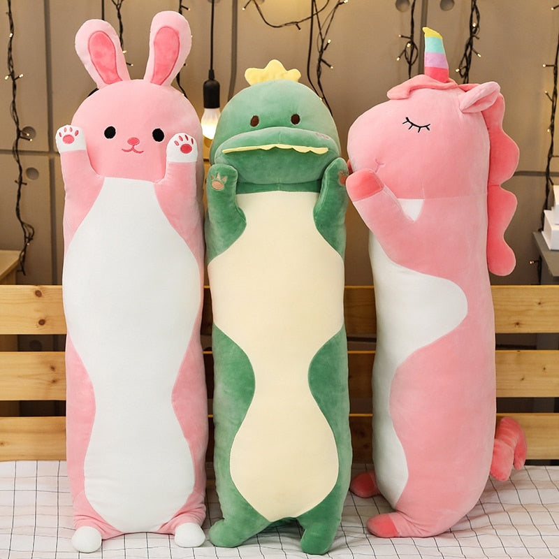 Kawaii Animal Body-Pillow (7 VARIANTS, 3 SIZES)