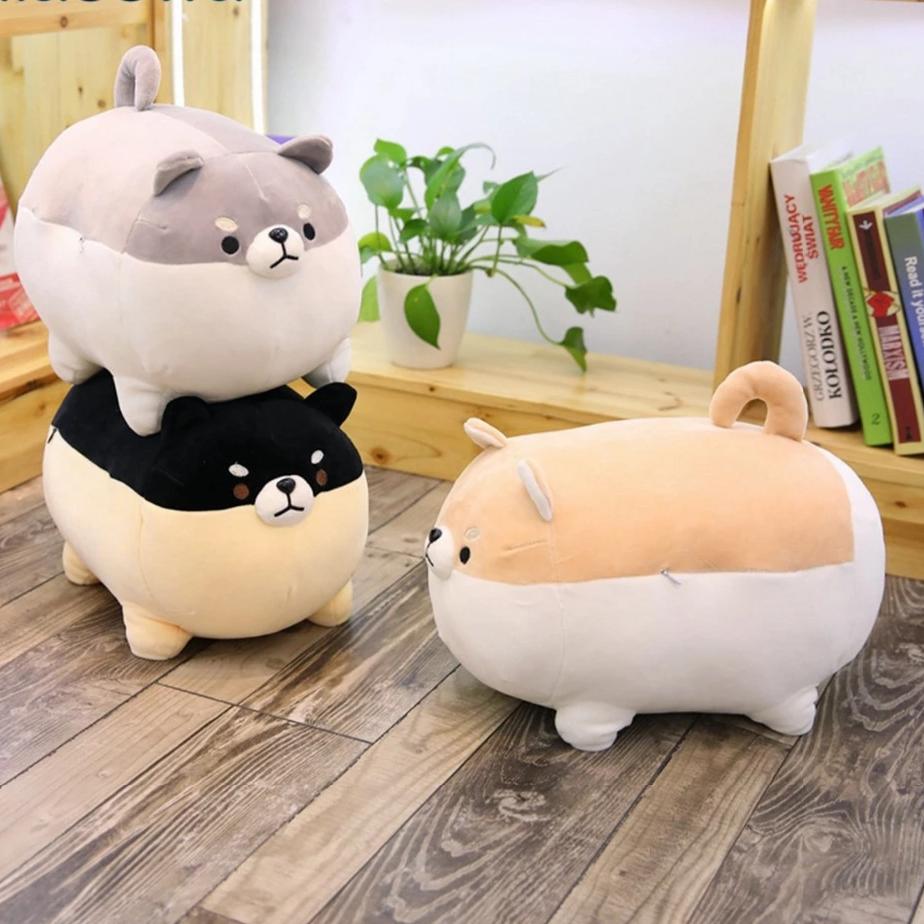 Angry Shiba Plushie (3 COLORS, 2 SIZES) - Subtle Asian Treats