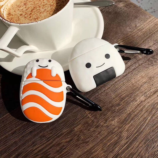 Salmon Sushi and Onigiri Airpods Case (AirPods 1 / 2)