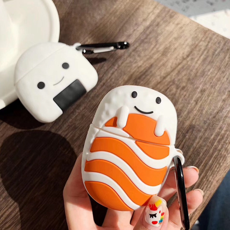 Salmon Sushi and Onigiri Airpods Case (AirPods 1 / 2)