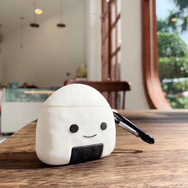 Salmon Sushi and Onigiri Airpods Case (AirPods 1 / 2) - Subtle Asian Treats