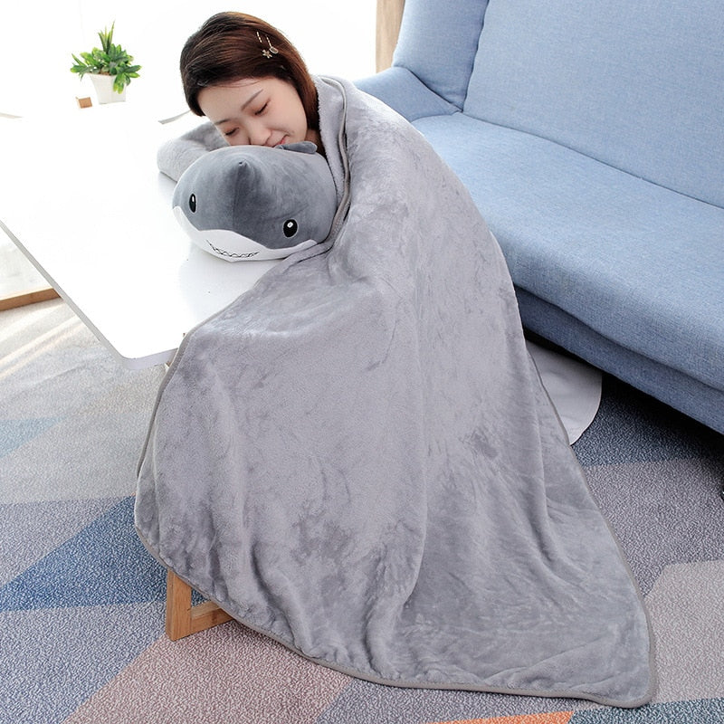 Shawn the Shark Plush Blanket