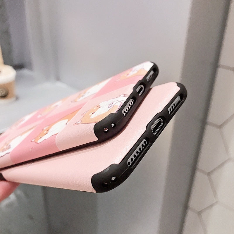 Hungry Shiba iPhone Cases