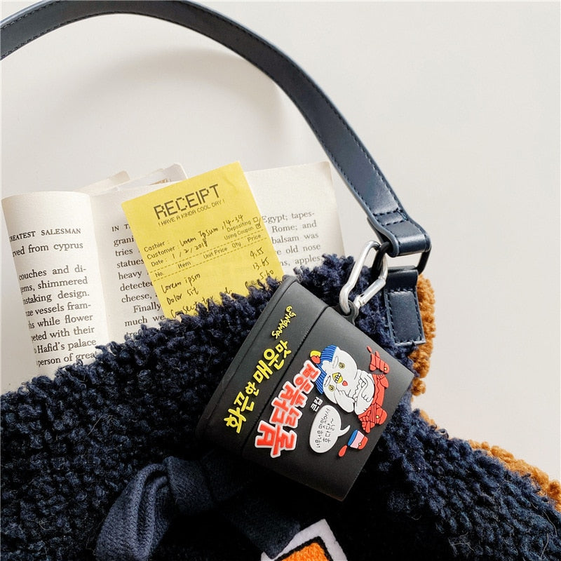 Korean Spicy Cup Noodles AirPods Case