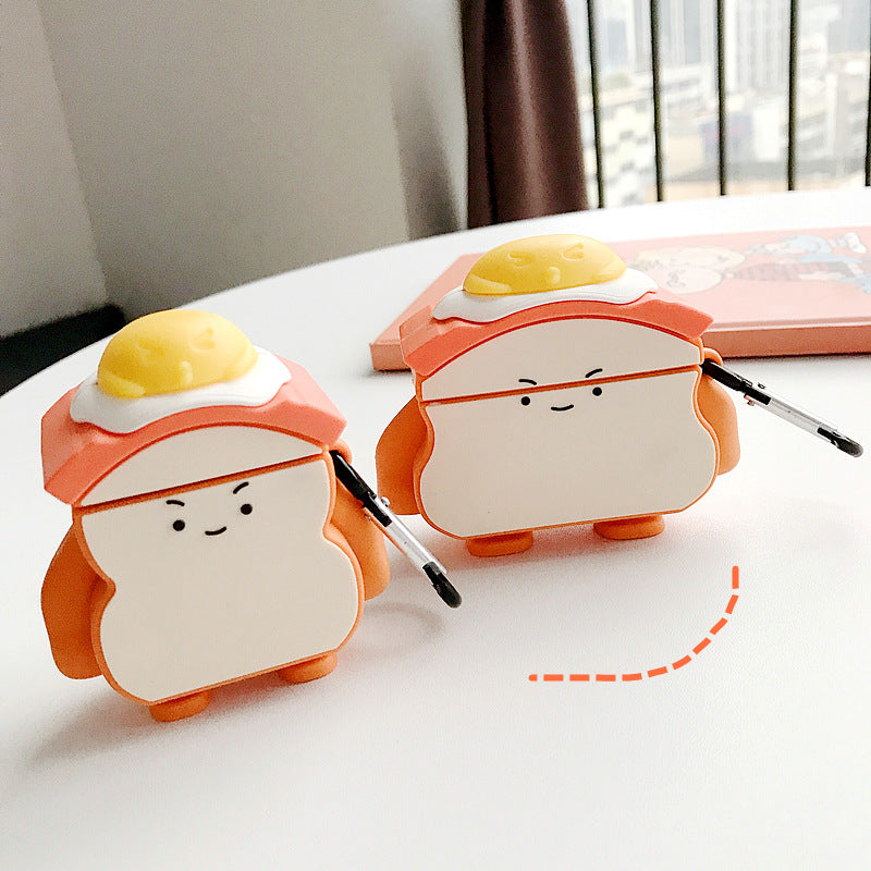 Sunny Side Up Sandwich AirPods Case