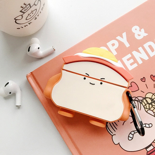 Sunny Side Up Sandwich AirPods Case - Subtle Asian Treats