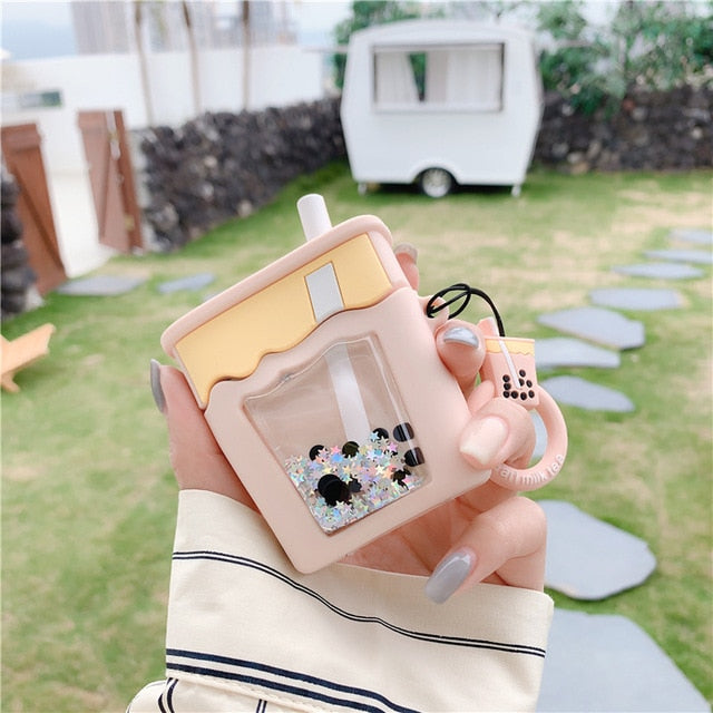Boba Airpods Pro Glitter Case - Subtle Asian Treats