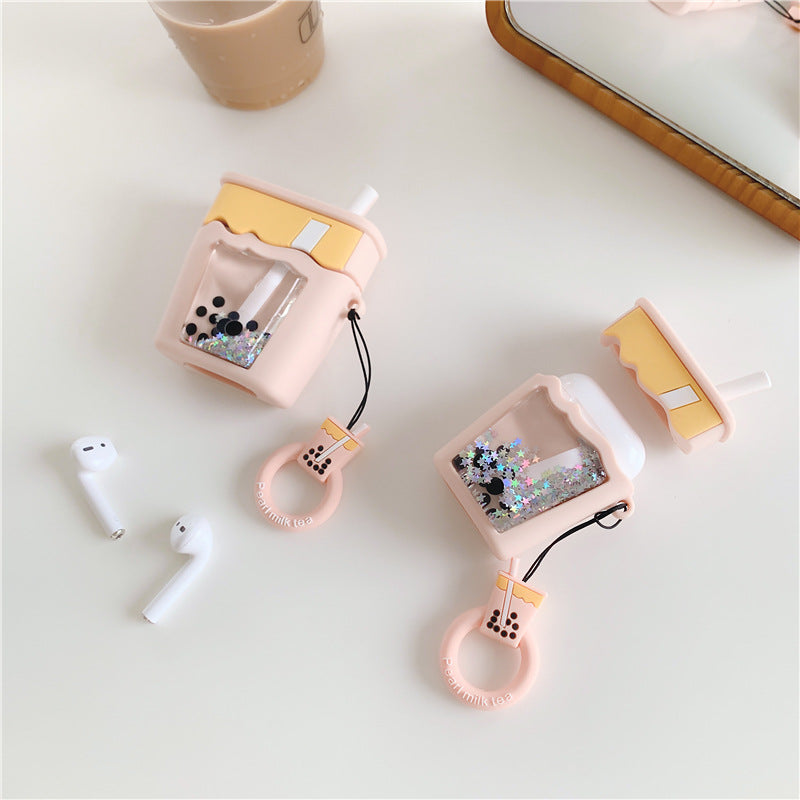 Boba Airpods Pro Glitter Case