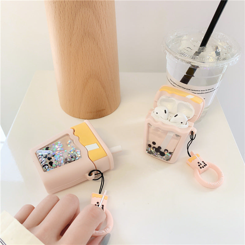 Boba Airpods Pro Glitter Case