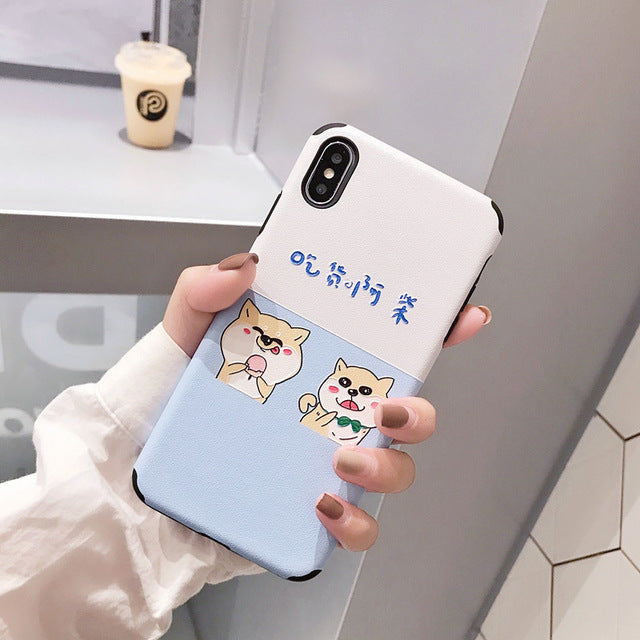 Hungry Shiba iPhone Cases - Subtle Asian Treats