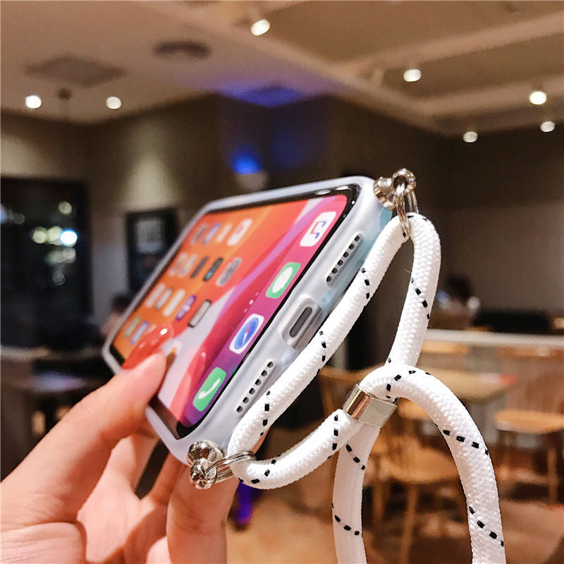 Marble iPhone Case with Strap