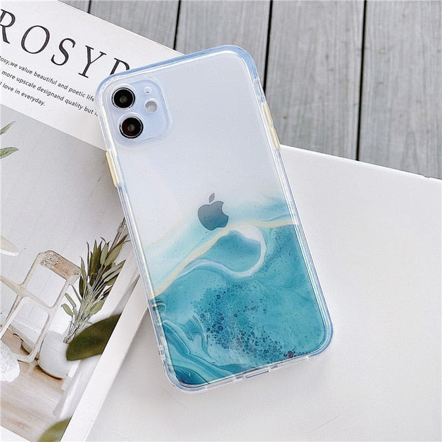 Marble Gradient iPhone Case