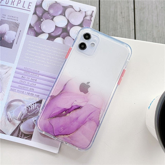 Marble Gradient iPhone Case