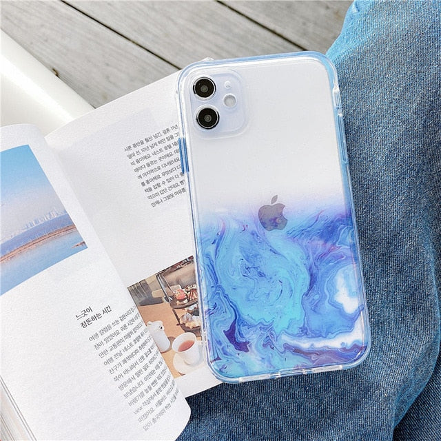 Marble Gradient iPhone Case
