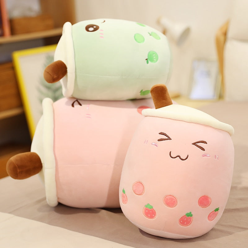 Kawaii Fruity Boba Plushie