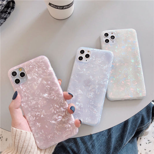 Marble Glitter iPhone Case