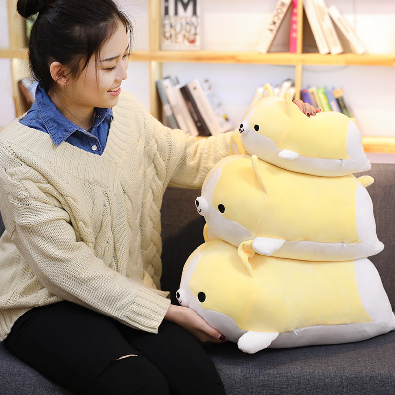 Happy Corgi Plushie