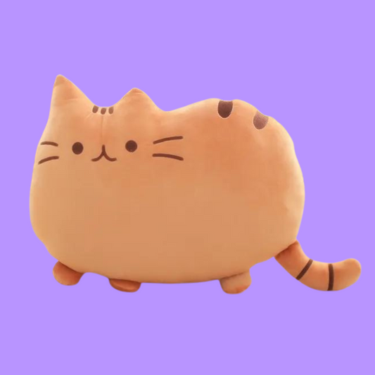 Soft Plush Cat Pillow