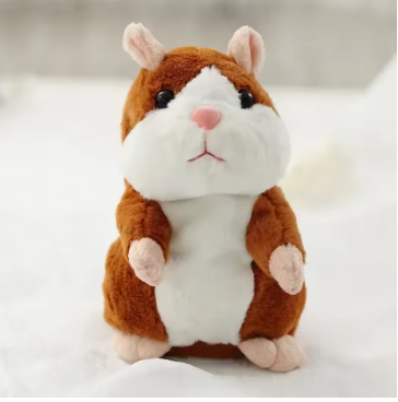 Hobbit the Talking Hamster – Voice-Repeating Plush Toy