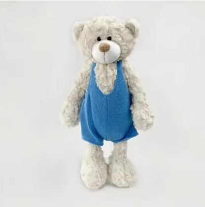 Blueberry the Teddy Bear – Kawaii Plush With Outfit