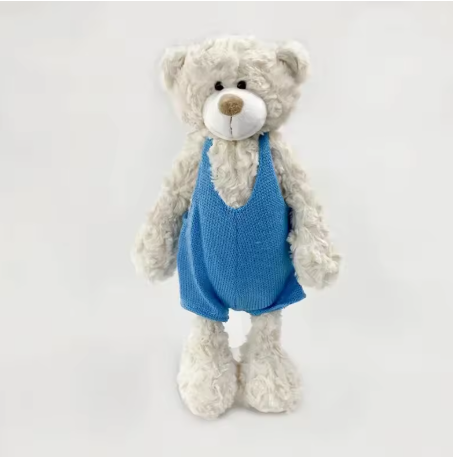 Blueberry the Teddy Bear – Kawaii Plush With Outfit