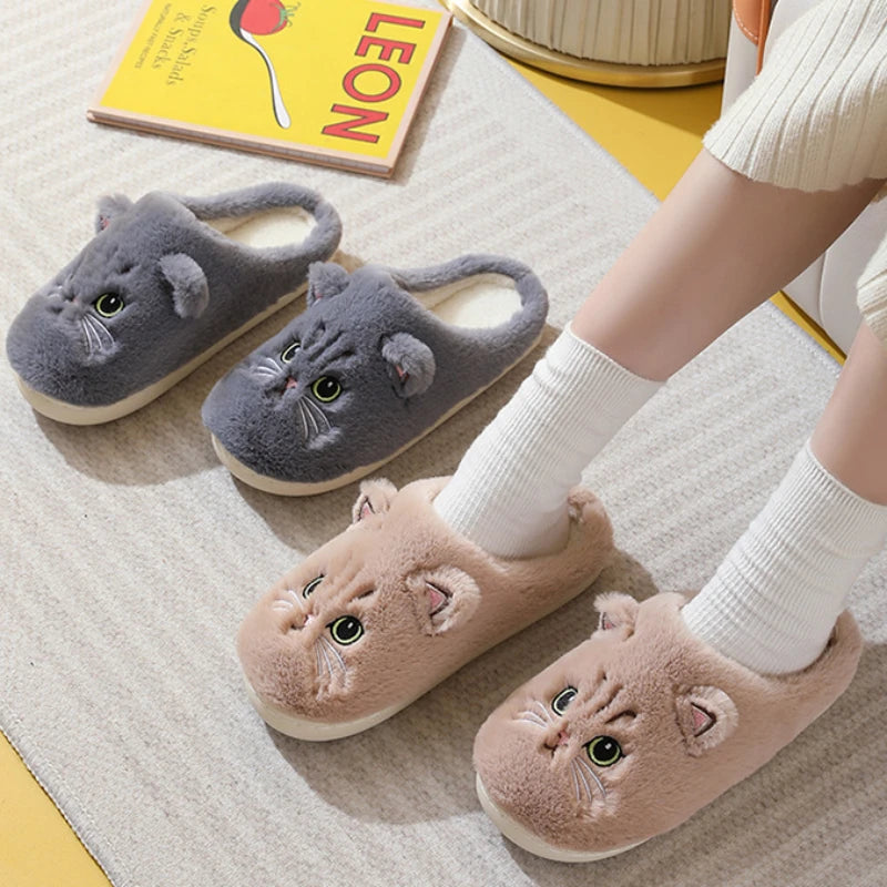 Cute Cat Slippers