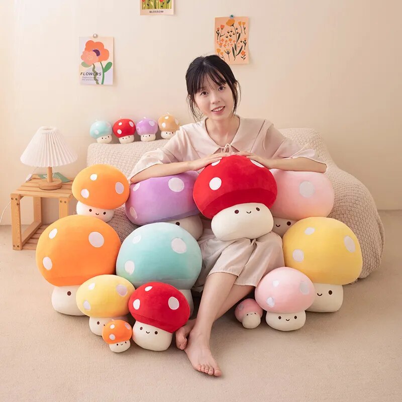 Kawaii Mushroom Plushie