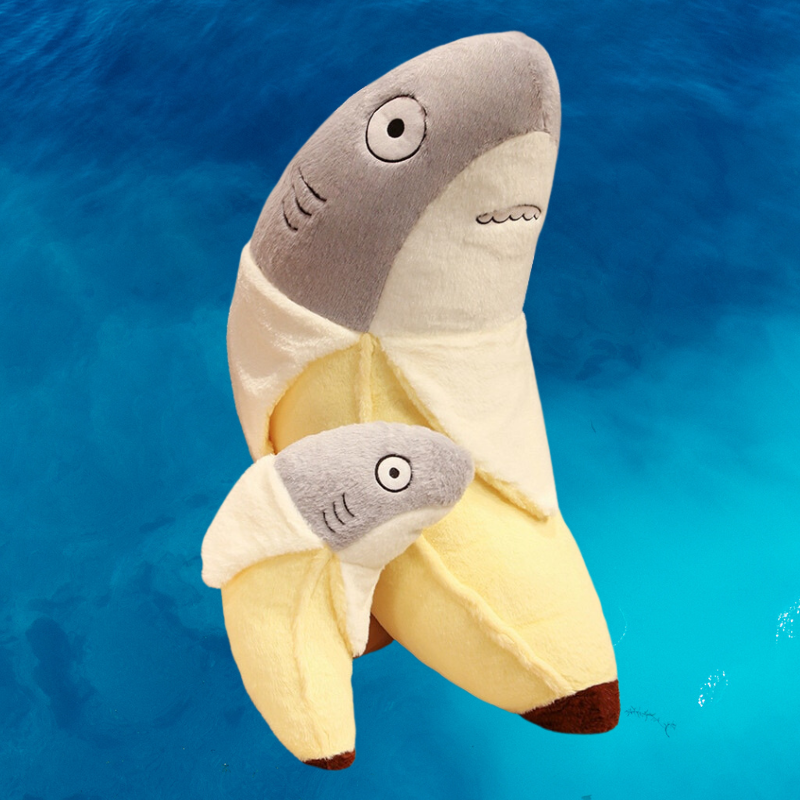 Peel 'n' Shark Kawaii Plushie