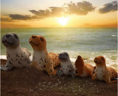 Sunny the Baby Seal – Lifelike Ocean Plush
