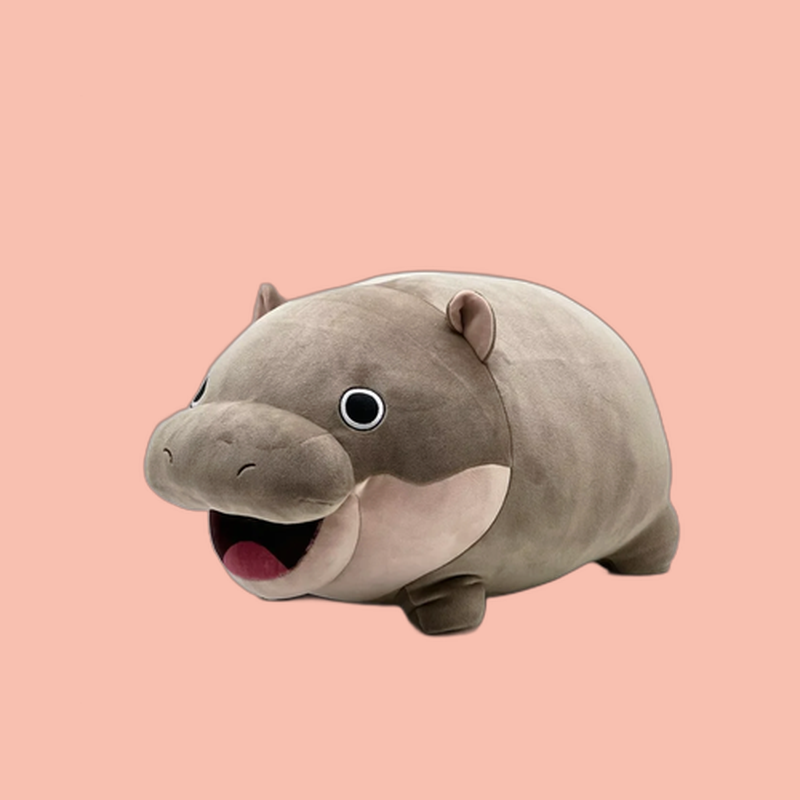 Moo Deng the Hippo Kawaii Plushie