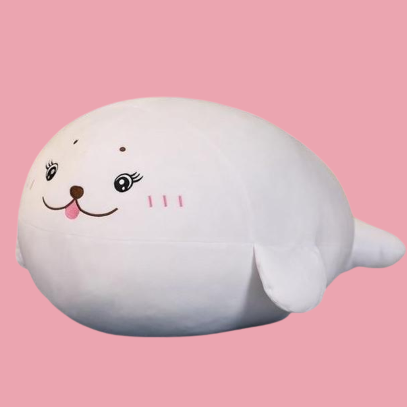 Pink cheap seal plush