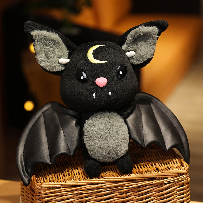 Dark Moon Plush Bat