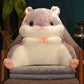 Hammy Plushie/Back Cushion (with Blanket + Hand Warmer)