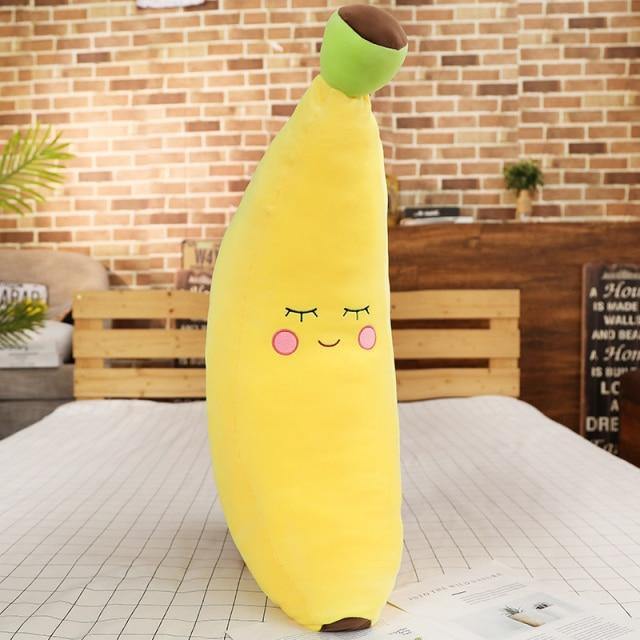 Banana Plushie: Emoji Banana Stuffed Kawaii Plush Toy • Cute Plushies –