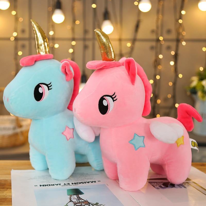 Horse with Horn Unicorn Plush - StuffedWithLove.store
