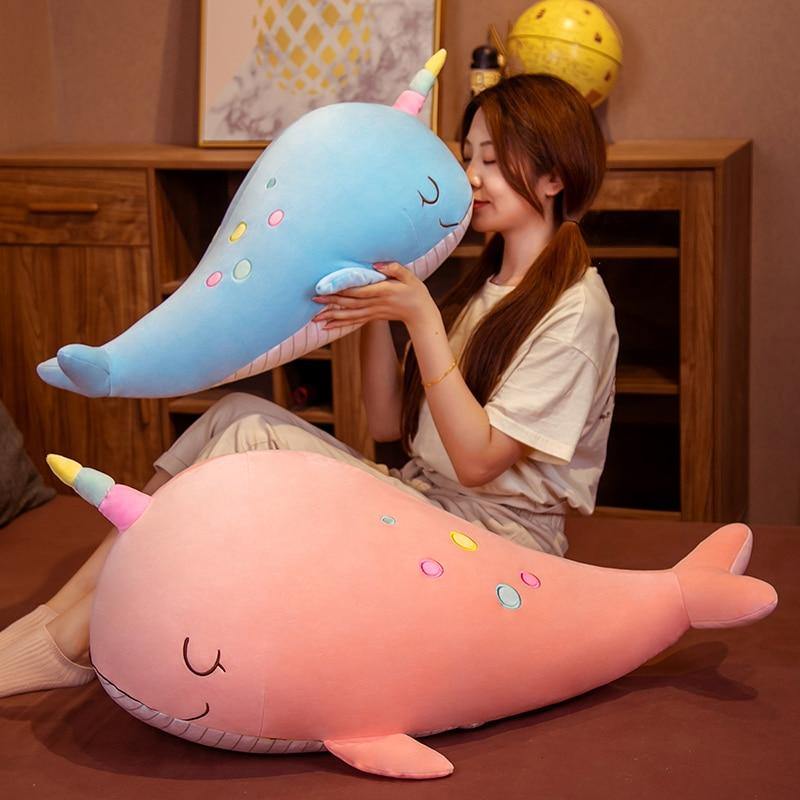 Huge narwhal online stuffed animal