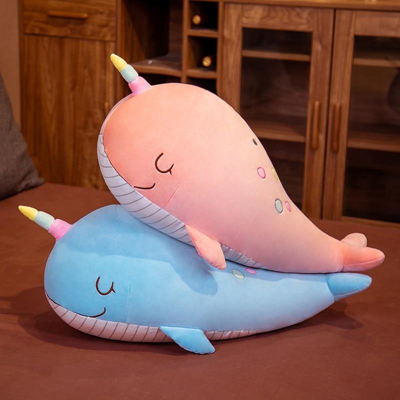 Narwhal plush deals pillow