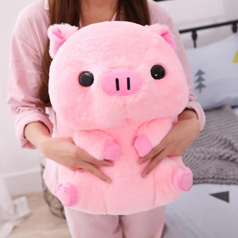Pink Piggy Plush - StuffedWithLove.store