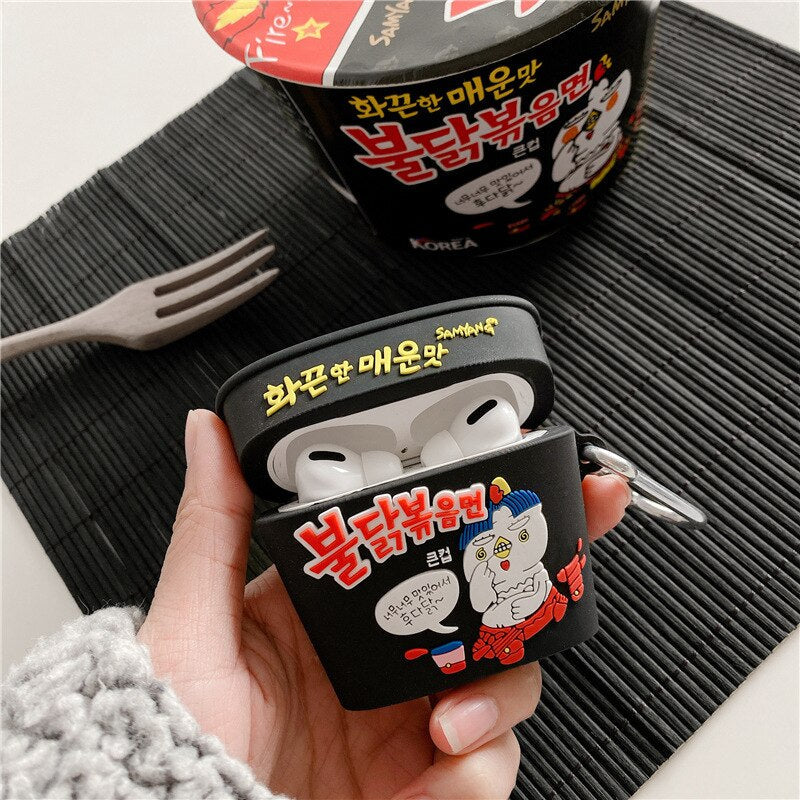 Korean Spicy Cup Noodles AirPods Case