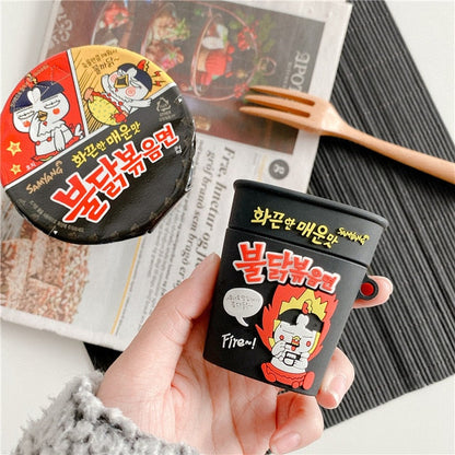 Korean Spicy Cup Noodles AirPods Case - Subtle Asian Treats