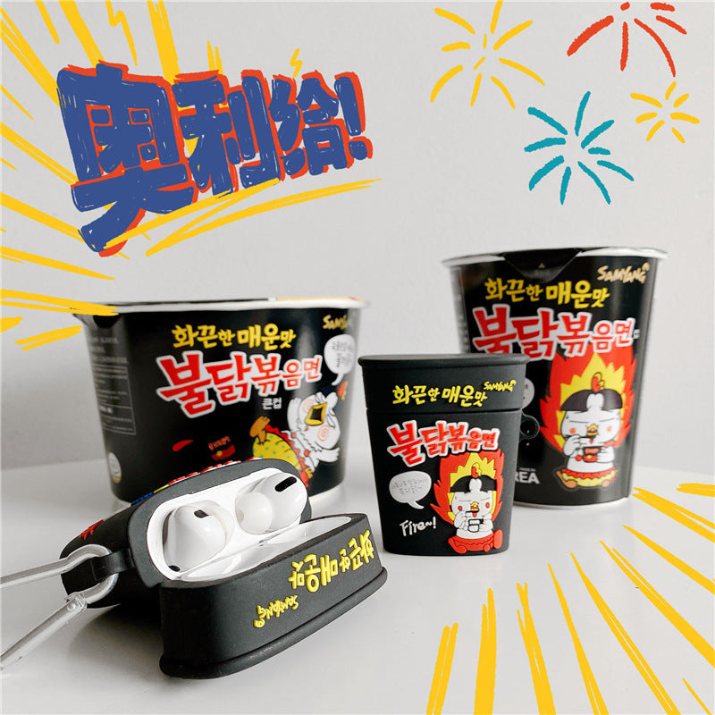 Korean Spicy Cup Noodles AirPods Case